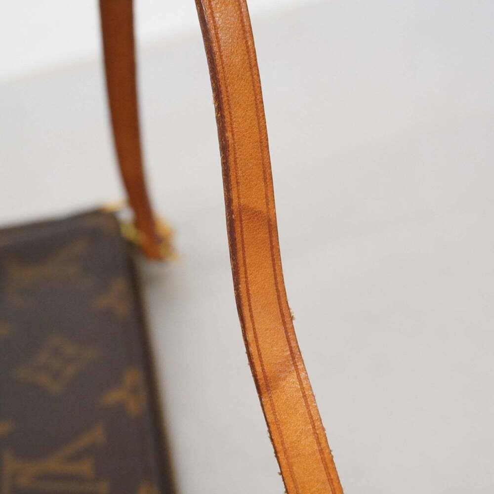 Louis Vuitton Monogram Pochette Accessoires M51980 Brown Women's Bag/Pouch - Picture 9 of 16